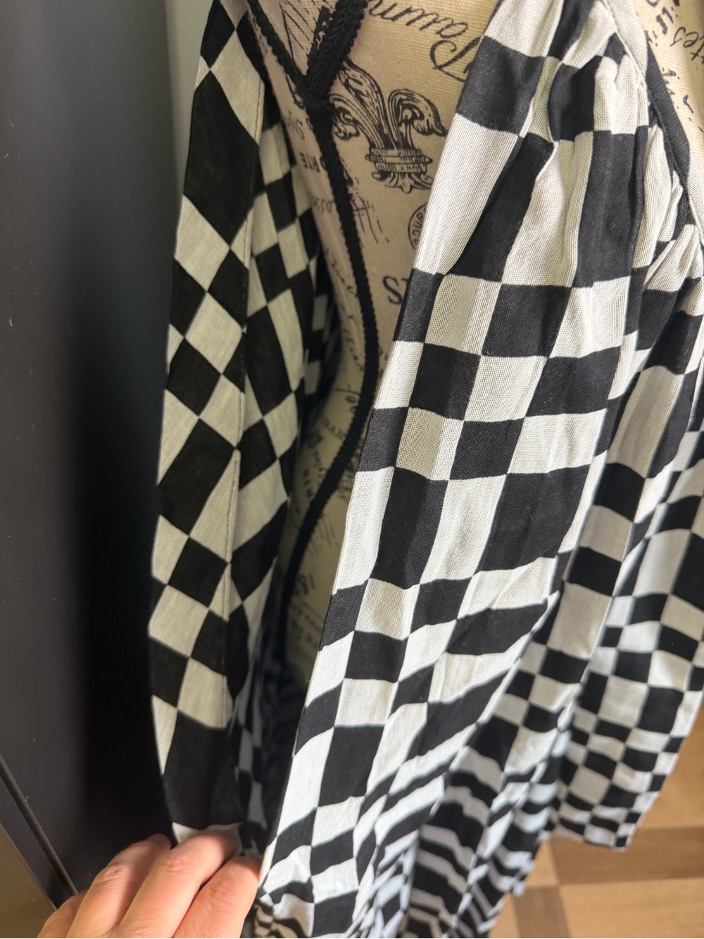 Mara Hoffman coverup black/white NWT Size 3X - Picture 6 of 14